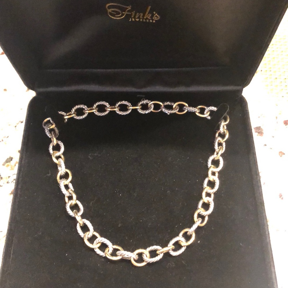 David Yurman 18” chain link necklace